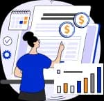 Finance consulting illustration