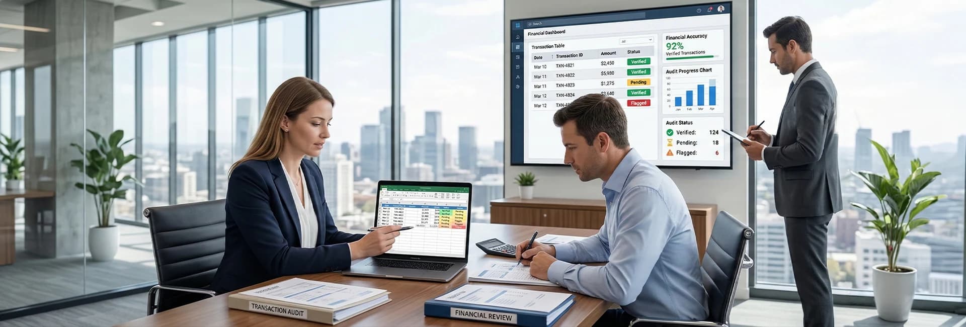 Outsourced finance & accounting for risk reduction and accuracy