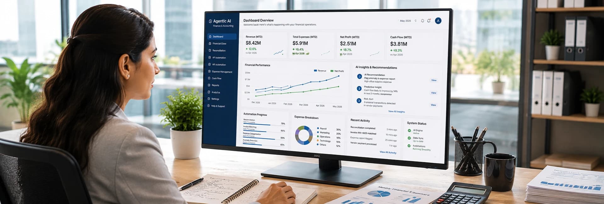 Agentic AI in finance and accounting: How autonomous AI agents are reshaping operations