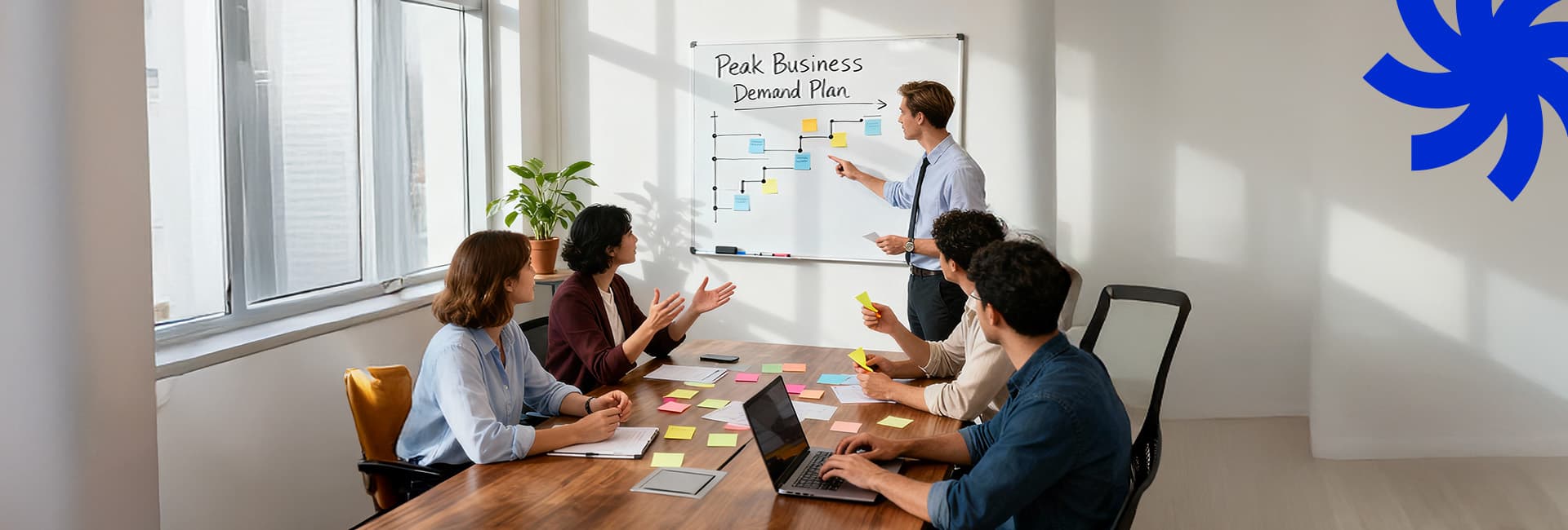How can businesses smoothly handle peak holiday demand with better workflows?